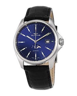 Glycine Combat 6 Classic Moonphase Automatic Blue Dial Men's Watch GL0113