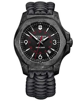 Victorinox 241776 I.N.O.X. Men's Watch Black 43mm Carbon Composite