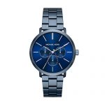 Michael Kors Men's Blake Quartz Watch with Stainless Steel Strap, Blue, 20 (Model: MK8704)