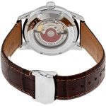 Oris Artelier Automatic Silver Dial Brown Leather Watch