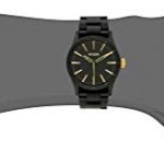 NIXON Sentry Matte Black/Gold - 102M Water Resistant