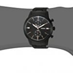 Fossil Men's 44mm Townsman Quartz Watch with Stainless-Steel Strap, Black
