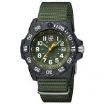 Luminox Men's SEA Stainless Steel Swiss-Quartz Watch with Nylon Strap, Green