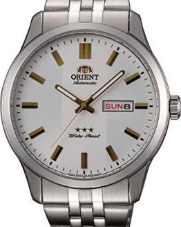Orient Mens Analogue Automatic Watch with Stainless Steel Strap RA-AB0014S19B