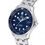 Omega Men's Seamaster Diver 300m Co-Axial Automatic Swiss Automatic Silver-Tone Watch