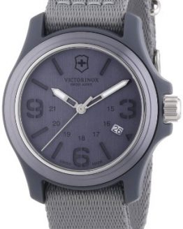 Victorinox Swiss Army Men's 241515 Original Grey Dial and Strap Watch Watch