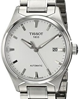 Tissot Men's T0604071103100 T-Tempo Analog Display Swiss Automatic Silver Watch