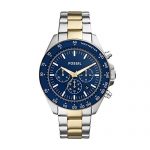Fossil Men's Neale Quartz Stainless Steel Sport Watch, Color: Silver, Gold