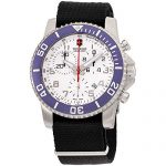 Victorinox Swiss Army Men's 241051 Maverick II Chronograph White Dial Watch