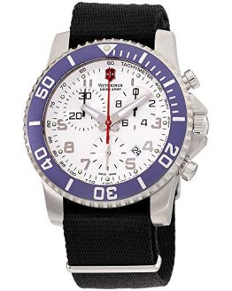 Victorinox Swiss Army Men's 241051 Maverick II Chronograph White Dial Watch