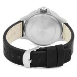 Timex Allied Coastline Black Dial Leather Strap Men's Watch