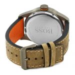BOSS Orange Men's PARIS Japanese Quartz Brown Watch with Analog Display