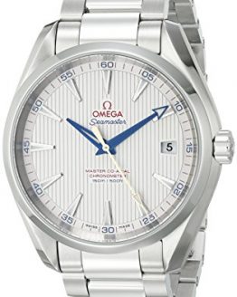 Omega Men's 23110422102004 Seamaster150 Analog Display Swiss Automatic Silver Watch