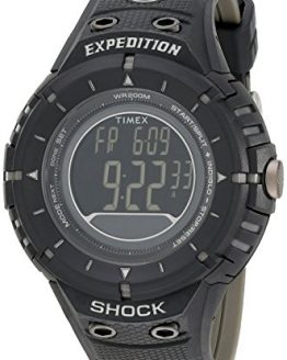 Timex Men's Expedition Rugged Digital Compass Shock Black