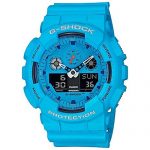G-Shock by Casio Men's Limited Edition GA100RS-2A Analog-Digital Watch Blue