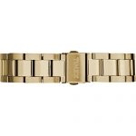 Timex Men's Easy Reader Gold-Tone/White Stainless Steel Bracelet Watch