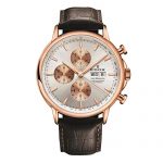 Edox Men's 01120 37R AIR Les Bemonts Analog Display Swiss Automatic Brown Watch