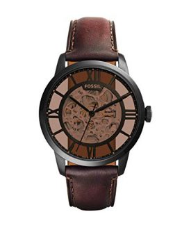 Fossil Men's ME3098 Analog Display Automatic Self Wind Brown Watch