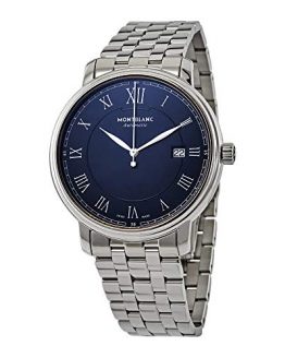 Montblanc Tradition Automatic Blue Dial Men's Watch 117830