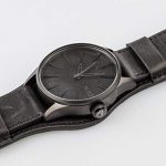 One Size: Nixon Men's Sentry Leather Metallica Collection Watch