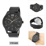 Tommy Hilfiger Damon Multifunction Mens Analog Black Business Quartz Tommy Hilfiger