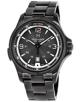 Victorinox Night Vision Black Dial Stainless Steel Men's Watch 241665XG (Certified Refurbished)