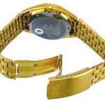 Orient Men's 3 Star Standard Gold Tone Brown Dial Automatic Watch