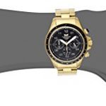 Vestal Unisex Analog Display Quartz Gold Watch
