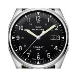 Glycine Combat 6 Vintage Automatic Black Dial Mens Watch