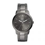 Fossil Men's The The Minimalist 3H Quartz Stainless-Steel-Plated Strap, Grey, 22 Casual Watch (Model: FS5459)