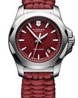 Victorinox I.N.O.X. Paracord Red Dial Mens Watch 241744