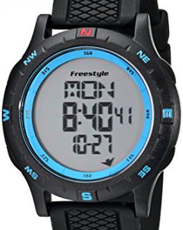 Freestyle Unisex 101157 "Navigator" Watch with Black Silicone Band