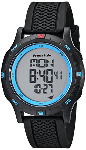 Freestyle Unisex 101157 "Navigator" Watch with Black Silicone Band