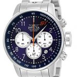 Invicta Men's S1 Rally Quartz Watch with Stainless-Steel Strap, Silver, 22 (Model: 23080)