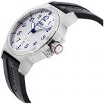 Oris BC3 Silver Dial Silicone Strap Men's Watch
