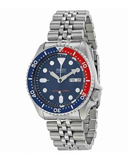 Seiko Men's SKX009K2 Diver's Analog Automatic Stainless Steel Watch