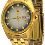 Orient #FAB00001P Men's 3 Star Standard Gold Tone Brown Dial Automatic Watch