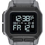 NIXON Regulus A1180 - All Gunmetal - 100m Water Resistant Men's Digital Sport Watch (46mm Watch Face, 29mm-24mm Pu/Rubber/Silicone Band)