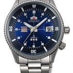ORIENT King Master WV0031AA Men's Blue Watch with Stainless Steel Case and Automatic Movement. 