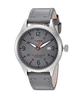 Timex Men's Waterbury Traditional 3-Hand with Date Grey