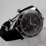 DEBERT 41MM Black Dial Sapphire Crystal Ceramic Bezel Miyota Automatic Movement Men's Wrist Watches
