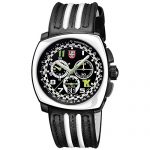 Luminox Black Outdoor Mens Watch Tony Kanaan Limited Edition XL.1143-100 M Water Resistant Stainless Steel Chronograph Antireflective Sapphire Crystal