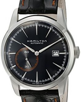 Hamilton Men's H40515731 Timeless Classic Analog Display Swiss Automatic Black Watch