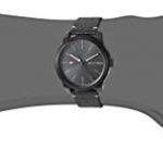 Tommy Hilfiger Men's Quartz Watch with Leather Calfskin Strap, Black
