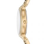 Michael Kors Women's Gabbi Gold Tone Stainless Steel Glitz Watch MK3985