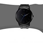 Fossil Men's The Minimalist Quartz Stainless Steel Dress Watch, Color: Black