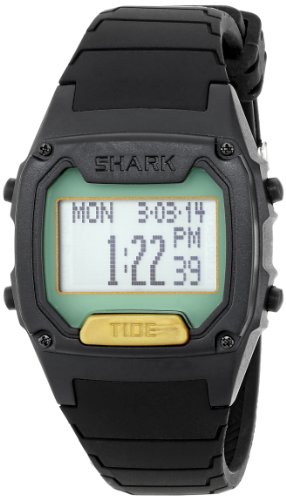 Freestyle Men's 103325 Shark Classic Tide Digital Display Japanese Quartz Black Watch