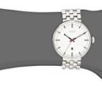 Vestal Unisex Roosevelt Metal Analog Display Analog Quartz Silver Watch