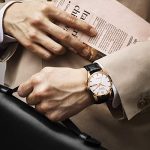 ROCOS Men's Automatic Mechanical Watch Luxury Gold Stainless Steel Wrist Watches for Men Classic