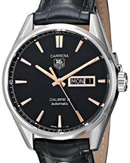 TAG Heuer Men's Carrera Analog Display Analog Black Watch